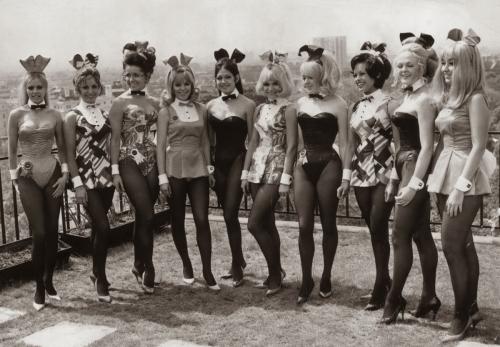 "Playboy" jurnalının modelləri, London, 1960-cı illər