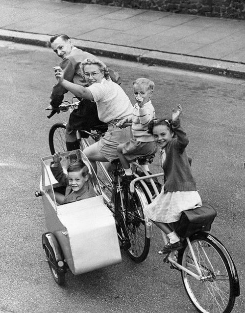 Ailə velosipedi, 1950-ci il