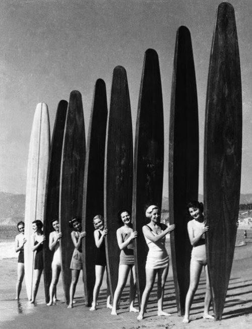 Sörfçülər. Santa Monika, ABŞ, 1936-cı il