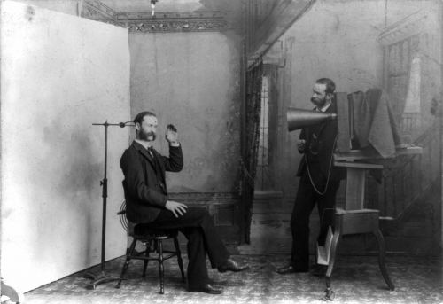 Peşəkar studiyada çəkilmiş ilk şəkil, 1893-cü il