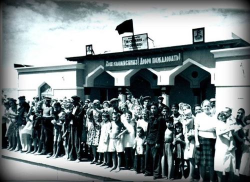 Suraxanıda dəmiryol stansiyasının açılışı. 1934-cü il