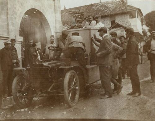 Avtomobil. Şəki, 1907-ci il