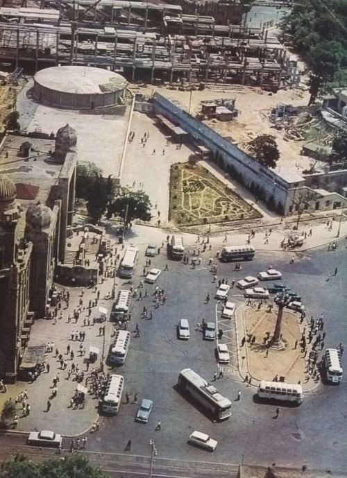 Sabunçu vağzalı (indiki 28 may metrosu), Bakı. 1960-1970-ci illər