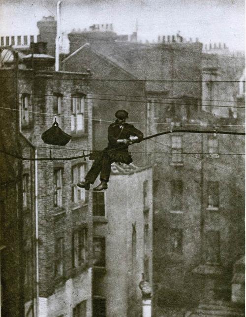 Telefon şəbəkə mühəndisi. London, 1920-ci illər