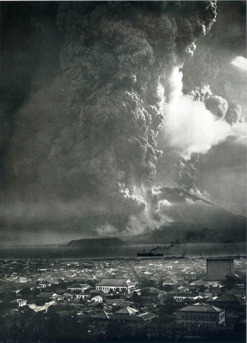 Sakuradzima vulkanının püskürməsi, Yaponiya, 11 yanvar 1914-cü il