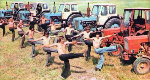 Səhər gimnastikası, SSRİ