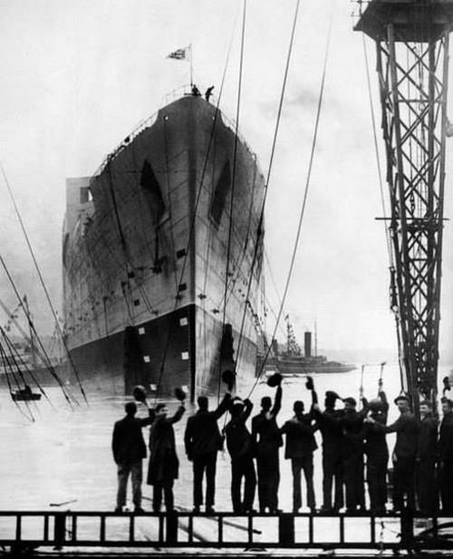 Queen Mery gəmisinin gedişi, 26 sentyabr 1934-cü il