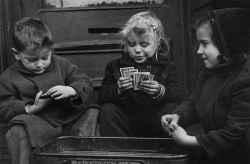 Kart oyunçuları. 1947-ci il