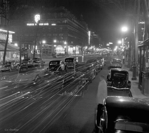 Parisdə gecə, 1950-ci il
