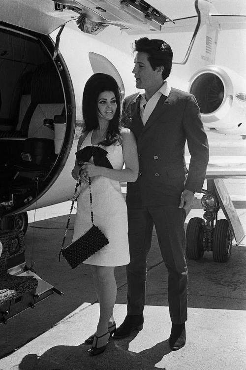 Elvis və Prissilla Presli. Las-Veqas, 1967-ci il
