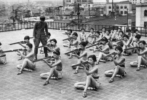 Snayper məktəbi, Yaponiya. 1937-ci il