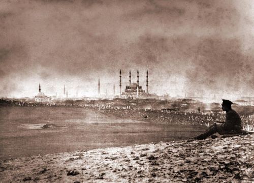 İstanbul fonunda rus əsgəri, Türkiyə, 1878-ci il
