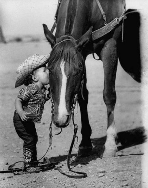 Kiçik kovboy. Teksas, 1955-ci il