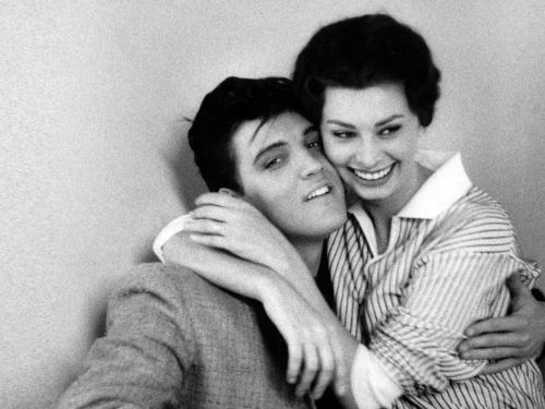 Sofi Loren və Elvis Presli, 1958-ci il