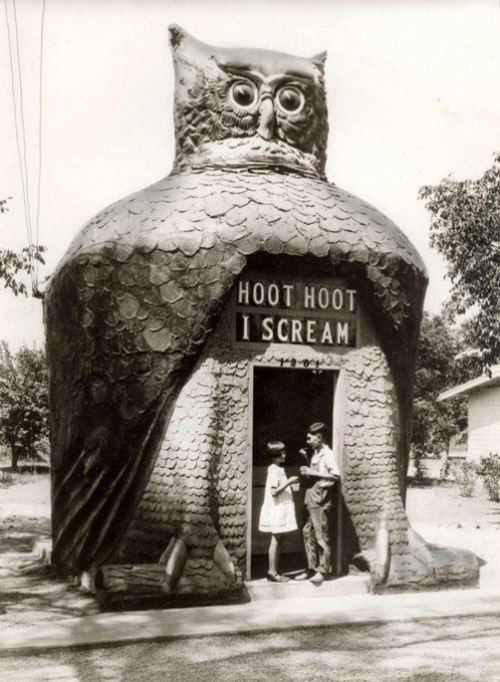 Dondurma satılan yer. ABŞ, 1935-ci il