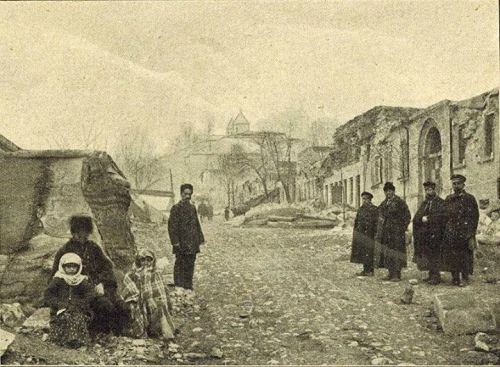 Zəlzələdən sonra Şamaxı, 1902-ci il