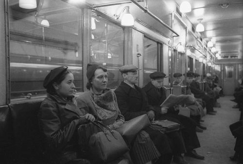 Moskva metrosu. SSRİ, 1950-ci il