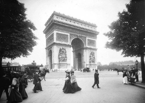 Zəfər tağı. Paris, 1910-cu il