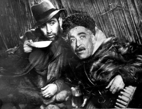 Səməd Vurğun dostu İdris Axundzadə ilə ovda, 1953-cü il