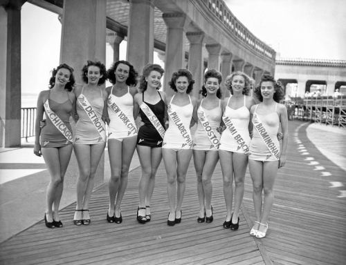 Miss olmağa iddiaçılar, Amerika, 1945-ci il