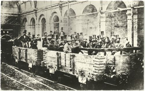 London metrosunda ilk dəfə. 1863-cü il