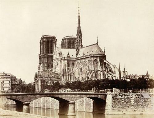 Notrdam. Paris, 1860-cı il