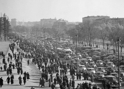 Moskvada tıxac, 1949-cu il