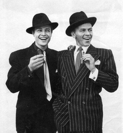 Marlon Brando və Frenk Sinatra