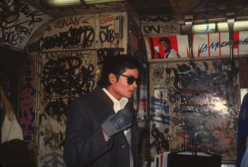 Maykl Cekson Nyu-York metrosunda, 1980-ci illər