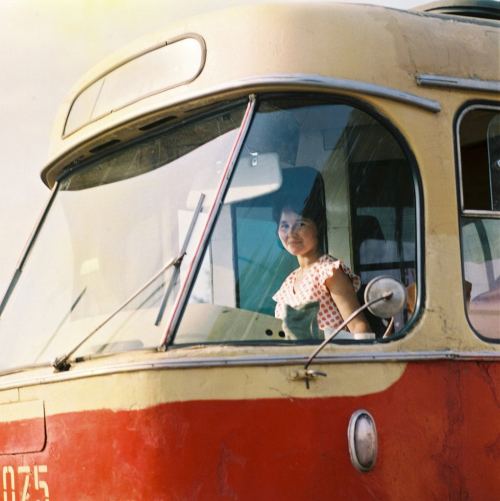 Tramvay sürücüsü. SSRİ, 1970-ci illər