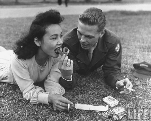 Yapon qızla amerikalı əsgərin tanışlığı, 1946-cı il
