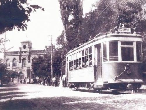 Gəncədə tramvay, 1940-1950-ci illər
