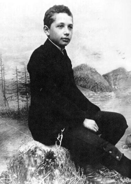 Albert Eynşteyn 14 yaşında, 1893-cü il