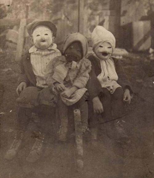 Hellouin bayramında uşaqlar, ABŞ, 1902-ci il