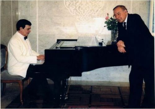 Müslüm Maqomayev və Heydər Əliyev, 1998-ci il