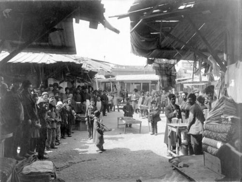 Bakıda bazar, 1900-cü il