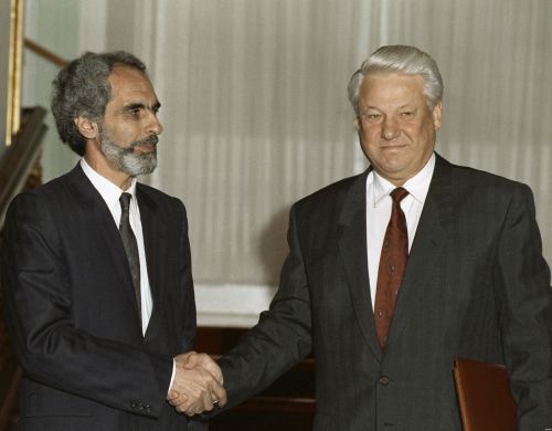 Əbülfəz Elçibəy və Boris Yeltsin