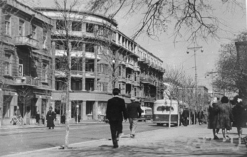 Kirov prospekti, Bakı. 1955-ci il