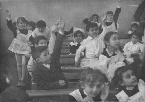 83 nömrəli məktəbin birinci sinfi, Bakı. 1971-ci il