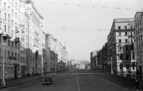 Moskvada səhər. 1950-ci illər