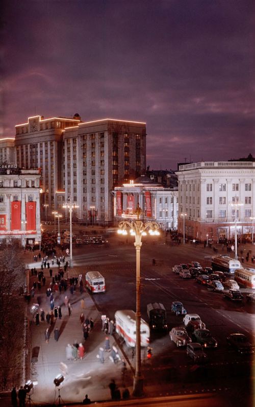 Moskva axşamı, 1956-cı il