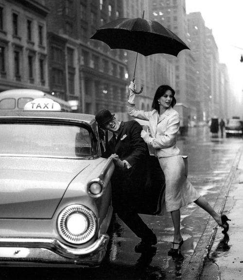 Taksiyə doğru, Nyu-York, 1958-ci il