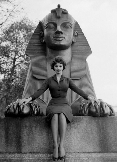 Sofi Loren, London, 1958-ci il