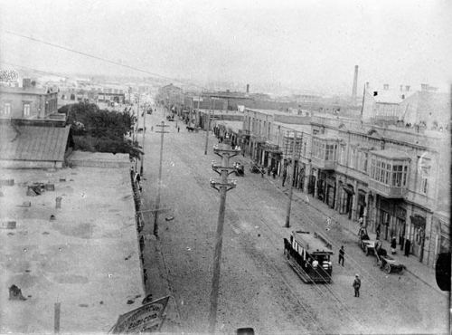 Telefonnaya (indiki 28 may) küçəsi, Bakı. 1900-cü il