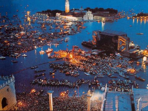 Pink Floyd konserti. Venesiya, 1989-cu il