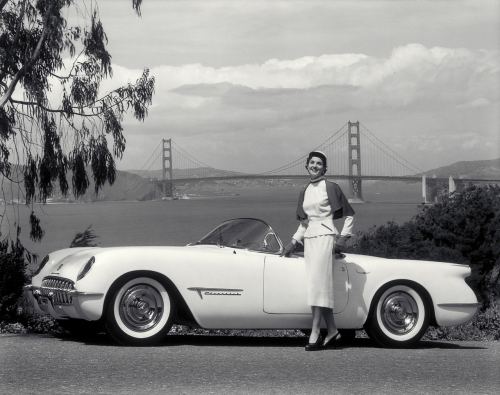 Chevrolet Corvette C1. San-Fransisko, 1950-ci illər