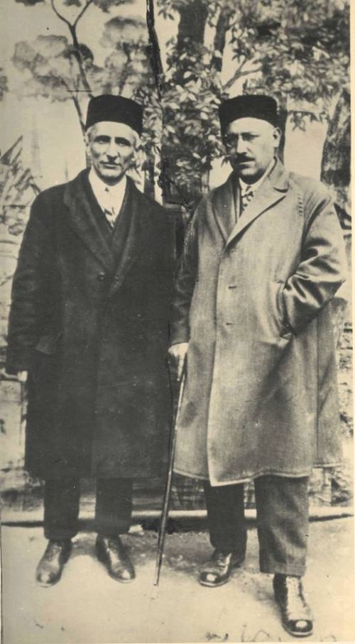 Hüseyn Cavid və Abdulla Şaiq